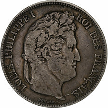 Frankreich, 5 Francs, Louis-Philippe, 1834, La Rochelle, Silber, S+