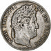 Francia, 5 Francs, Louis-Philippe, 1836, Strasbourg, Argento, MB+, Gadoury:678
