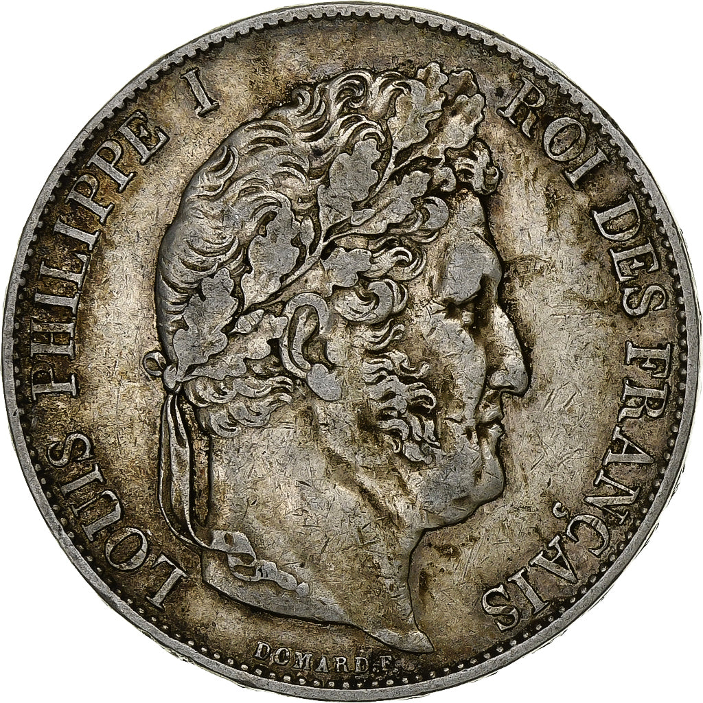 Frankreich, 5 Francs, Louis-Philippe, 1846, Paris, Silber, S+, KM:749.1
