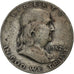 United States, Half Dollar, Franklin Half Dollar, 1952, Denver, Silver