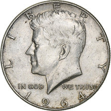 United States, Half Dollar, Kennedy Half Dollar, 1964, Philadelphia, Silver