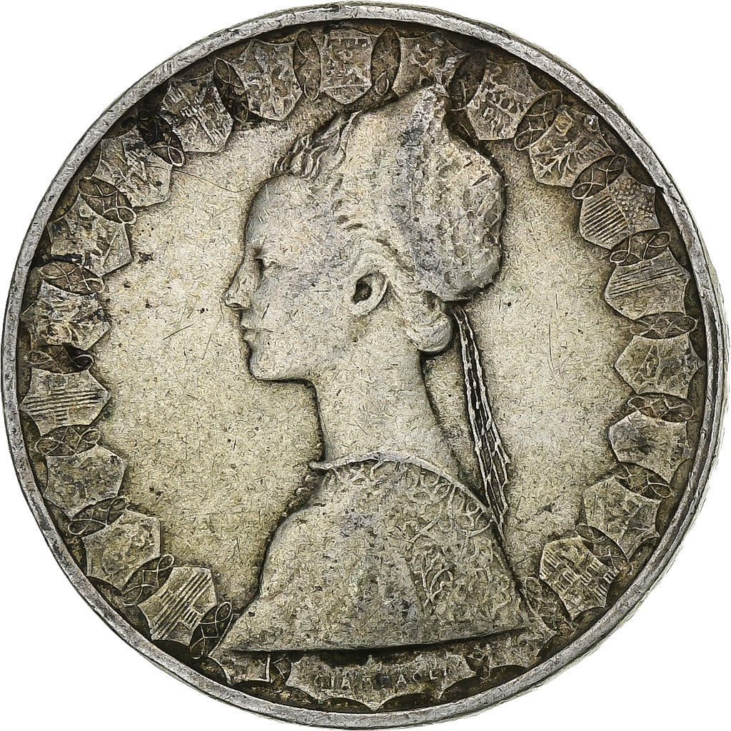 Italy, 500 Lire, 1961, Rome, Silver, VF(30-35), KM:98