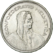Switzerland, 5 Francs, 1966, Bern, Silver, AU(55-58), KM:40