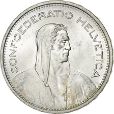 Svizzera, 5 Francs, 1966, Bern, Argento, SPL, KM:40