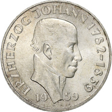 Austria, 25 Schilling, 1959, Silver, MS(60-62), KM:2887