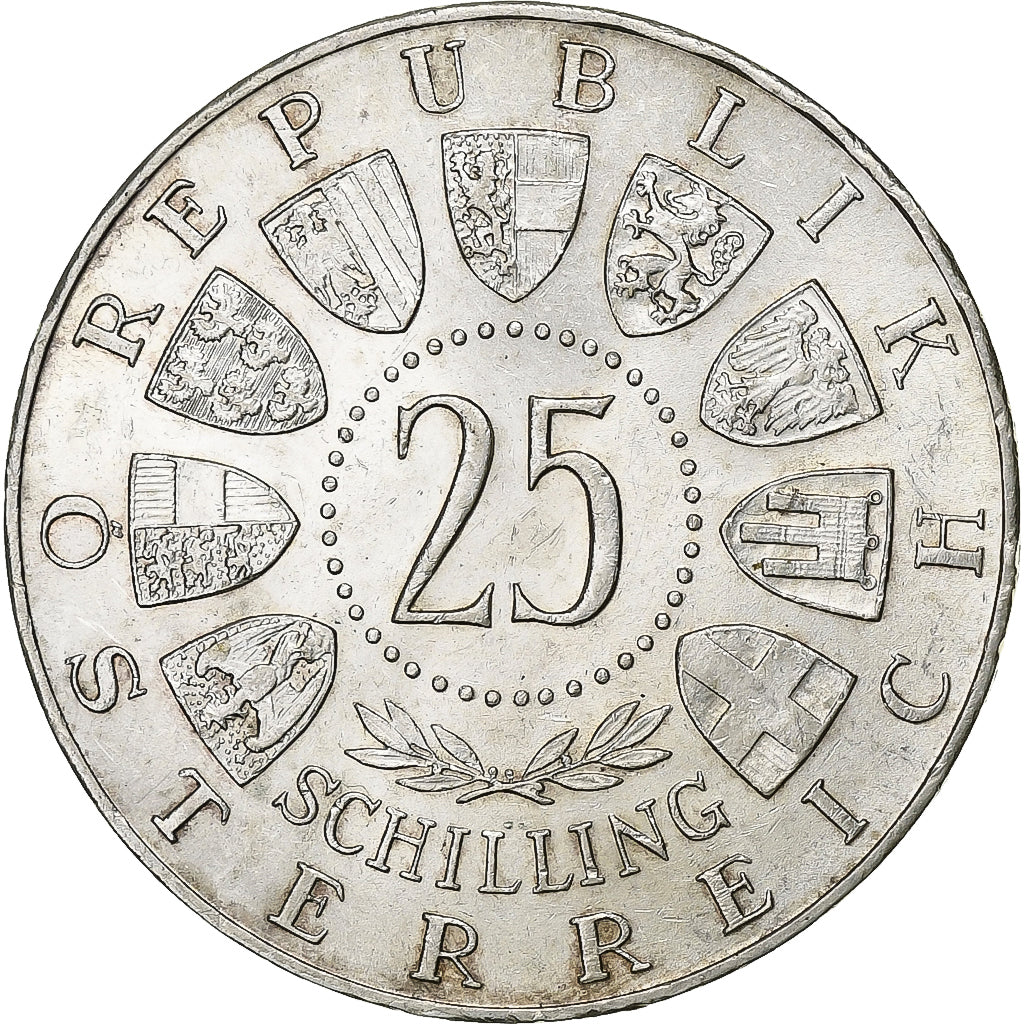 Austria, 25 Schilling, 1960, Silver, MS(60-62), KM:2890