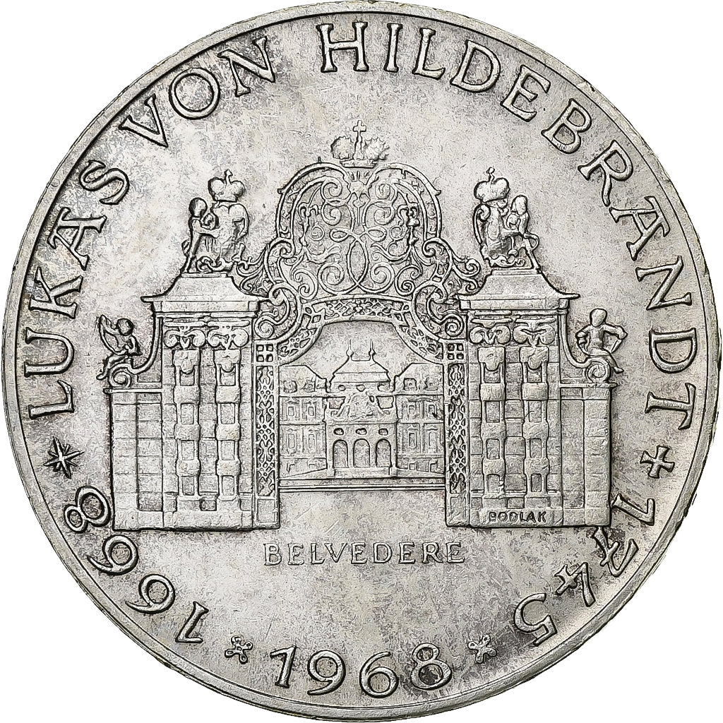 Austria, 25 Schilling, 1968, Silver, MS(60-62), KM:2903