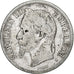France, Napoleon III, 2 Francs, Napoléon III, 1869, Strasbourg, Silver