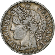 France, 2 Francs, Cérès, 1870, Paris, Silver, VF(30-35), KM:817.1