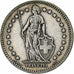 Switzerland, 2 Francs, 1939, Bern, Silver, VF(30-35), KM:21