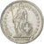 Schweiz, 2 Francs, 1944, Bern, Silber, SS, KM:21