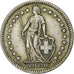 Switzerland, 2 Francs, 1957, Bern, Silver, VF(30-35), KM:21