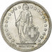 Switzerland, 2 Francs, 1959, Bern, Silver, AU(55-58), KM:21