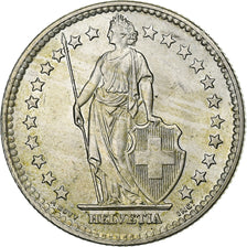 Suisse, 2 Francs, 1961, Bern, Argent, SUP, KM:21