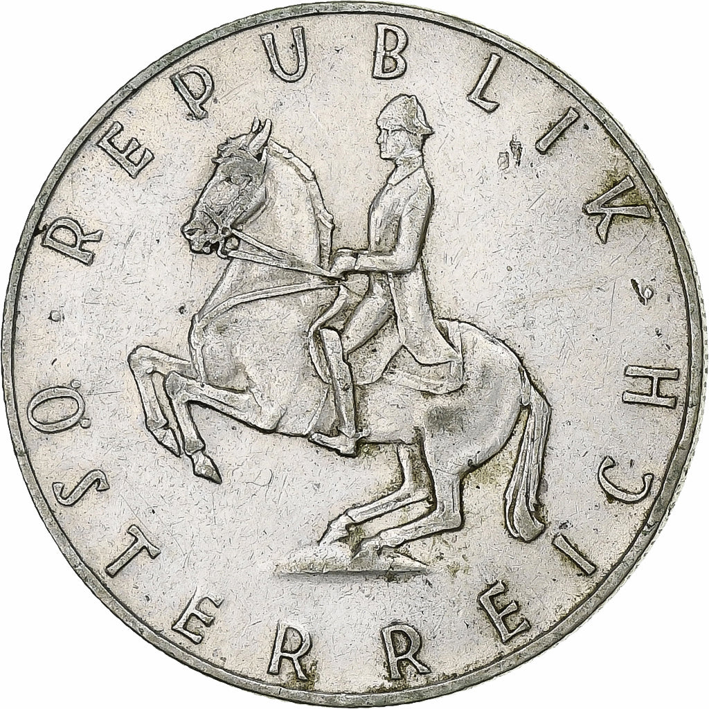 Austria, 5 Schilling, 1960, Plata, MBC, KM:2889