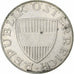 Áustria, 10 Schilling, 1957, Vienna, Prata, EF(40-45), KM:2882