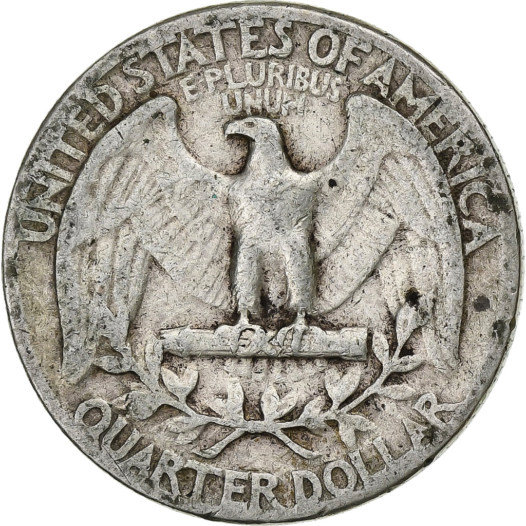 Estados Unidos da América, Quarter, Washington Quarter, 1952, Philadelphia