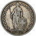 Svizzera, Franc, 1899, Bern, Argento, MB+, KM:24