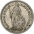 Suiza, Franc, 1928, Bern, Plata, MBC, KM:24