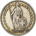 Schweiz, Franc, 1937, Bern, Silber, S+, KM:24
