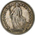 Suiza, Franc, 1939, Plata, MBC, KM:24