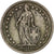 Schweiz, Franc, 1944, Bern, Silber, S+, KM:24