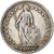 Schweiz, Franc, 1944, Bern, Silber, S+, KM:24