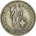 Moneda, Suiza, Franc, 1956, Bern, MBC, Plata, KM:24