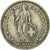Coin, Switzerland, Franc, 1956, Bern, EF(40-45), Silver, KM:24