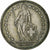 Suiza, Franc, 1957, Plata, MBC, KM:24