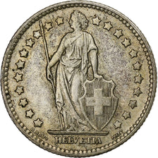 Switzerland, Franc, 1959, Bern, Silver, AU(50-53), KM:24