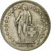 Svizzera, Franc, 1960, Bern, Argento, BB, KM:24