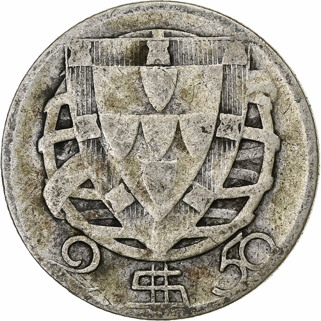 Portugal, 2-1/2 Escudos, 1943, Silber, S, KM:580