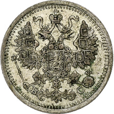 Russia, Nicholas II, 5 Kopeks, 1913, Saint Petersburg, Silver, AU(50-53)