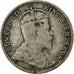 Ceylon, Edward VII, 10 Cents, 1902, Silver, VF(20-25), KM:97