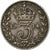 Gran Bretaña, George V, 3 Pence, 1914, Plata, MBC, KM:813