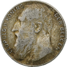 België, 50 Centimes, 1901, Zilver, FR, KM:51