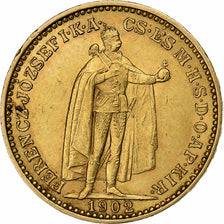 Hungary, Franz Joseph I, 20 Korona, 1902, Kormoczbanya, Gold, AU(50-53), KM:486
