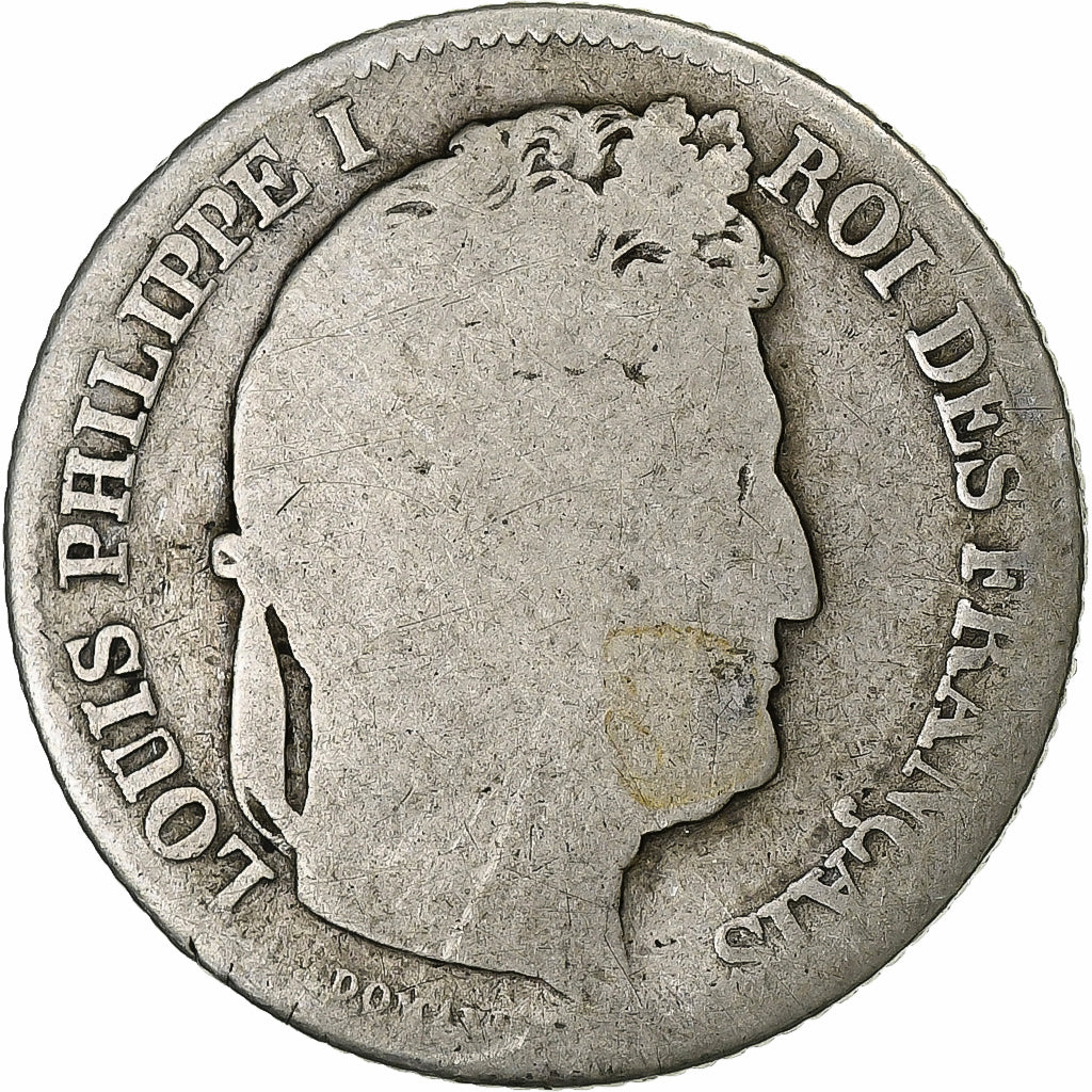 Francia, Franc, Louis-Philippe, 1841, Strasbourg, Plata, BC, Gadoury:453