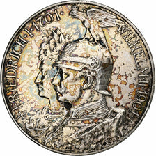 German States, PRUSSIA, Wilhelm II, 5 Mark, 1901, Berlin, Silver, EF(40-45)