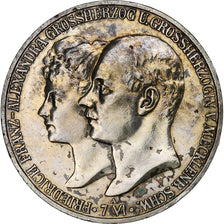 German States, MECKLENBURG-SCHWERIN, Friedrich Franz IV, 5 Mark, 1904, Berlin