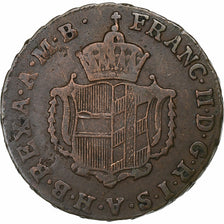 German States, FURTHER AUSTRIA, Franz II, 1/2 Kreutzer, 1803, Copper, VF(30-35)