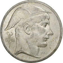 Belgien, Régence Prince Charles, 50 Francs, Mercure, 1948, Brussels, Silber