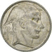 Belgien, Régence Prince Charles, 50 Francs, 50 Frank, 1950, Silber, SS+, KM:137