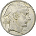Bélgica, Régence Prince Charles, 50 Francs, 50 Frank, 1950, Prata, AU(55-58)