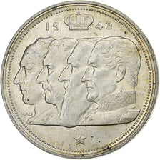 Belgien, Régence Prince Charles, 100 Frank, 1948, Brussels, Silber, VZ, KM:139
