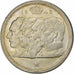 Belgio, 100 Francs, 100 Frank, 1949, Argento, BB+, KM:139.1