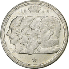 Belgio, 100 Francs, 100 Frank, 1949, Argento, SPL-, KM:139.1