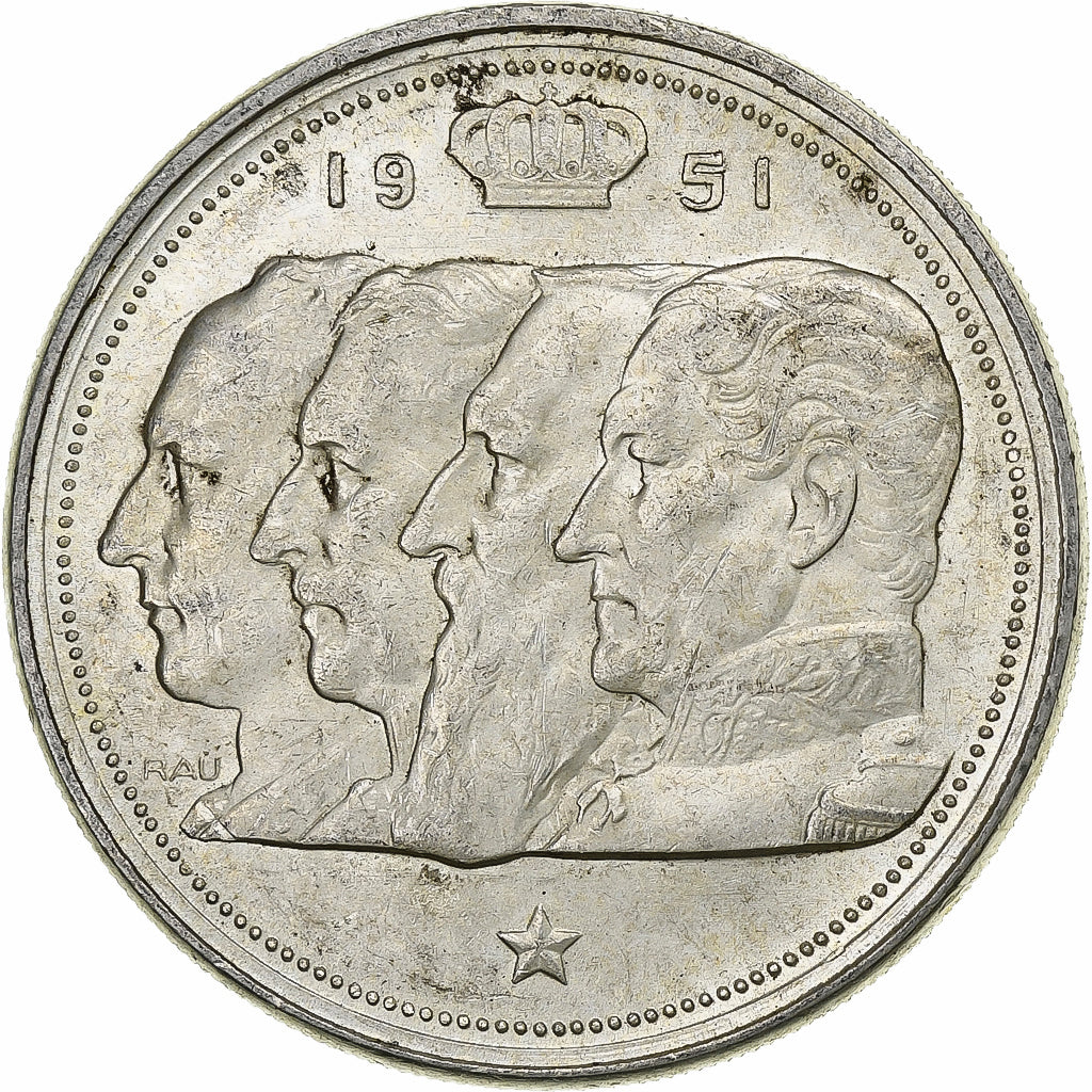 Belgium, Régence Prince Charles, 100 Francs, 100 Frank, 1951, Bruxelles