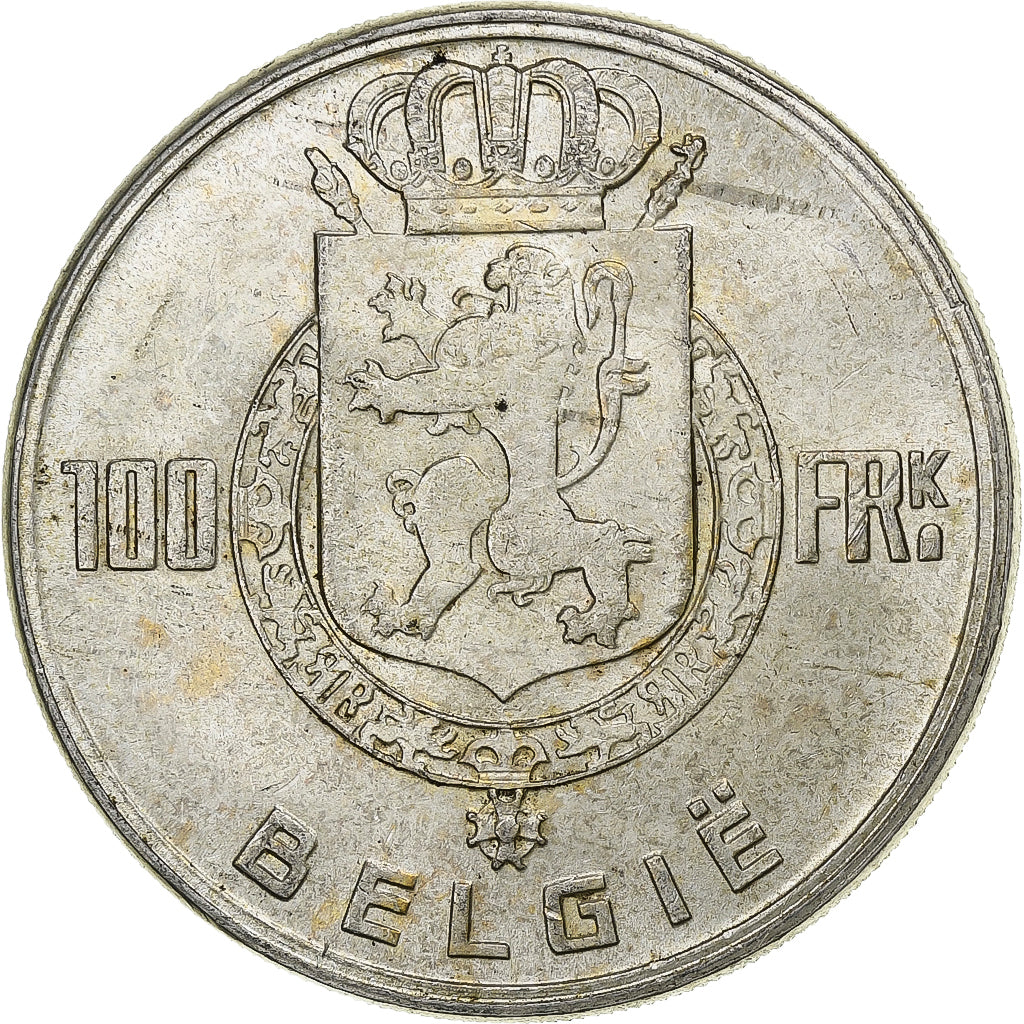 Belgium, Régence Prince Charles, 100 Francs, 100 Frank, 1951, Bruxelles